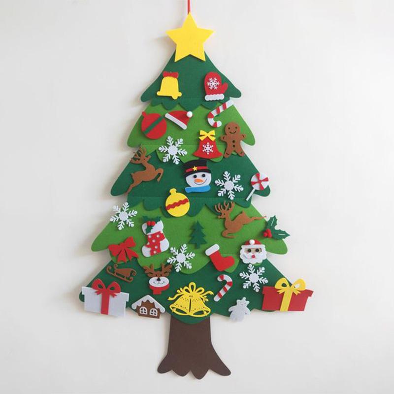 Flat Felt Christmas Tree