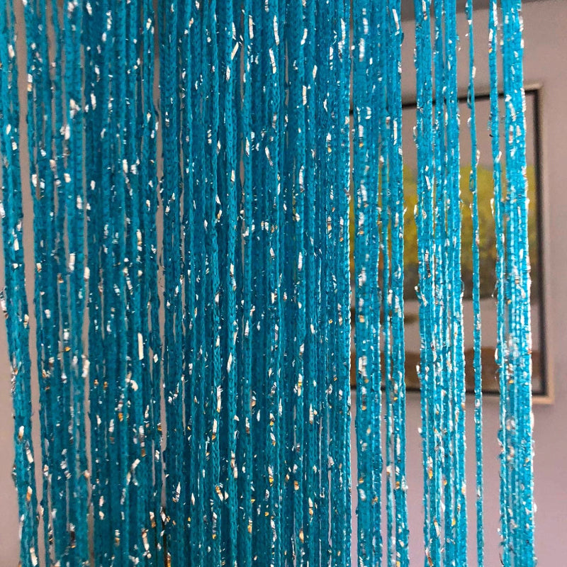Glitter Fringe Door Wall Window Room Divider