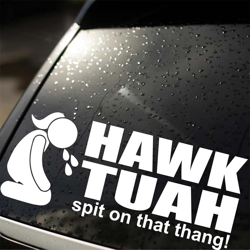 Hawk Tuah Spit On That Thang Sticker