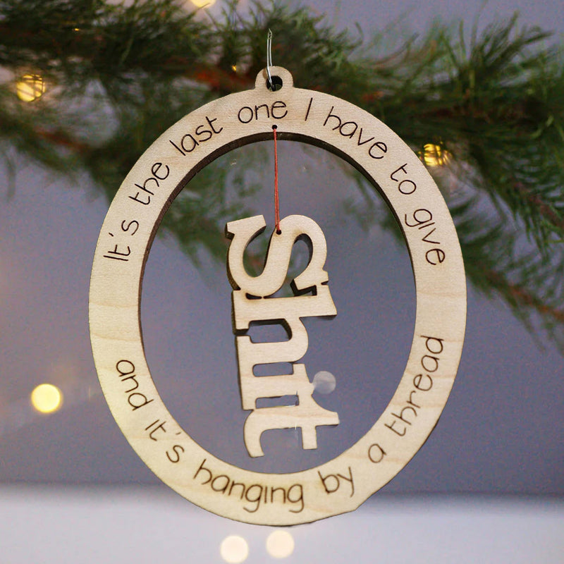 Funny Christmas Ornament