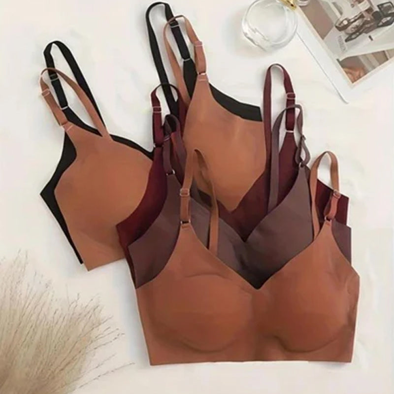 Women's Solid Wireless Bra