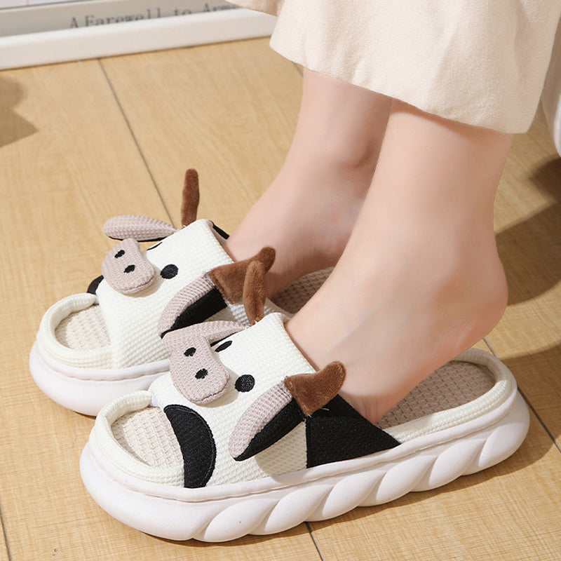 Cute Cow Slippers