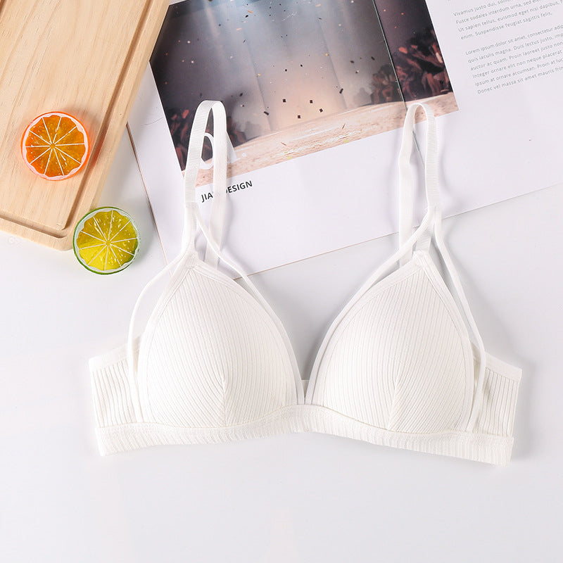 Women's Plain Cut Out Wireless Bra