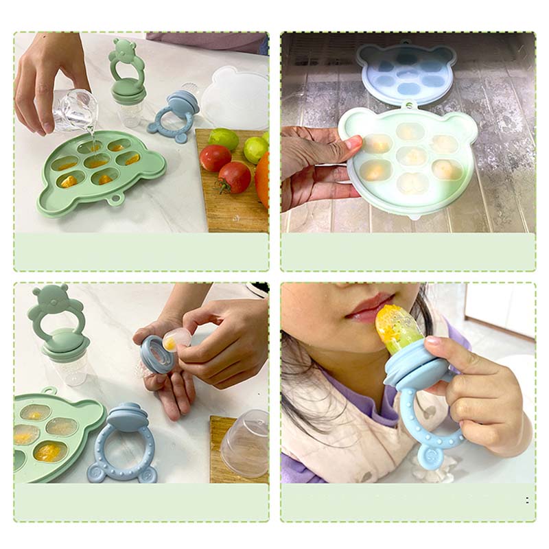 Cartoon Design Baby Food Pacifier