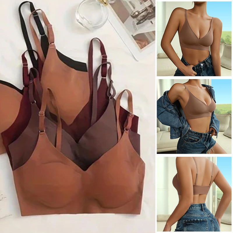 Women's Solid Wireless Bra