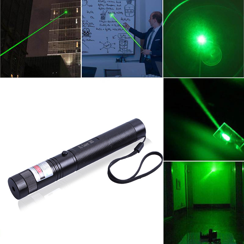 Rechargeable Long Range Flashlight/Laser Pointer