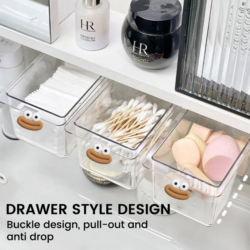 Wall-Mounted Dustproof Drawer Storage Rack