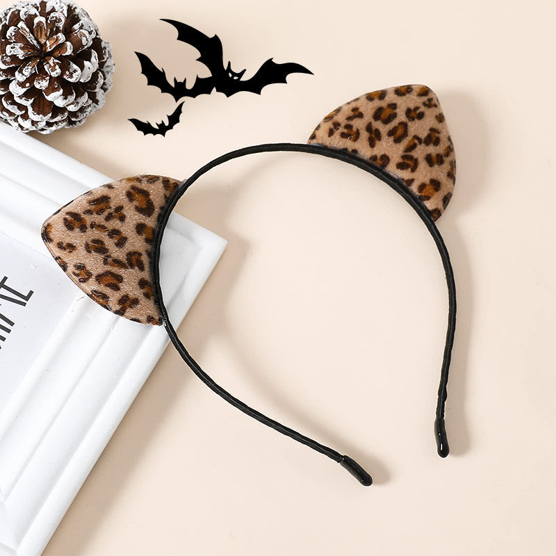 Leopard Cat Ears Headband