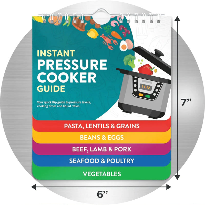 Air Fryer Cheat Sheet Magnets Cooking Guide Booklet