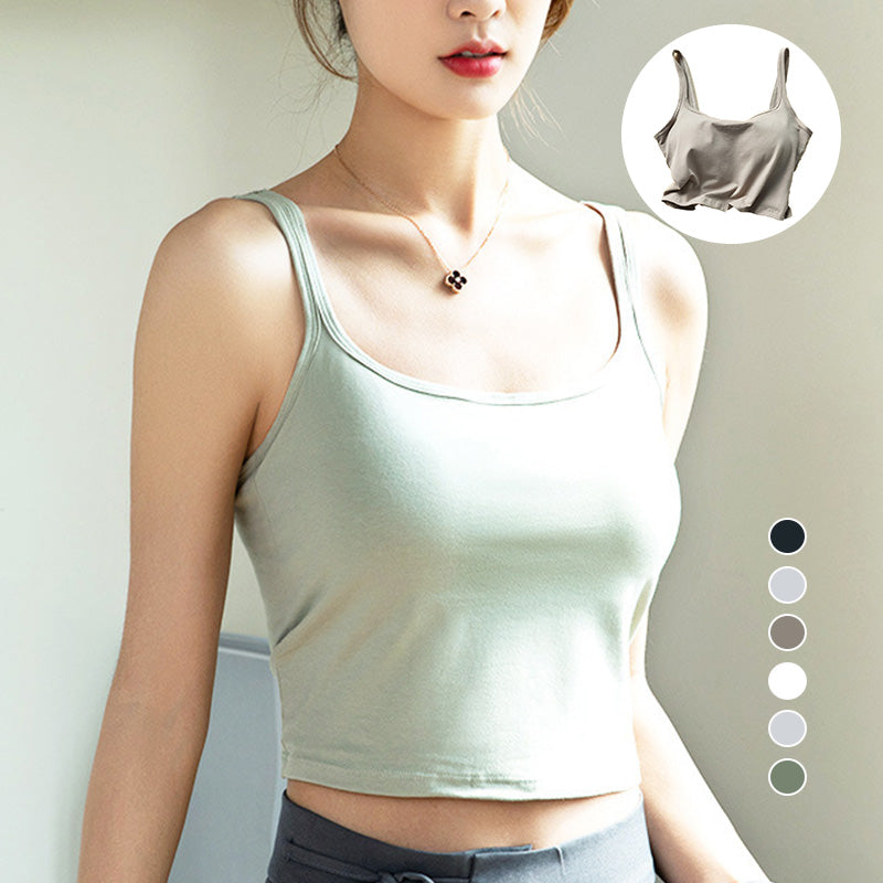 Women's Solid Color Quick Dry Breathable Sports Bra