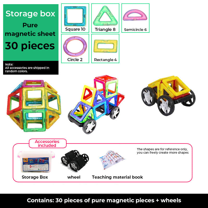 Magnetic Building Blocks Set