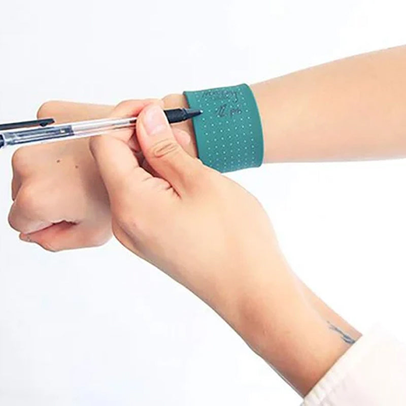 Reusable Silicone Memo Wristband