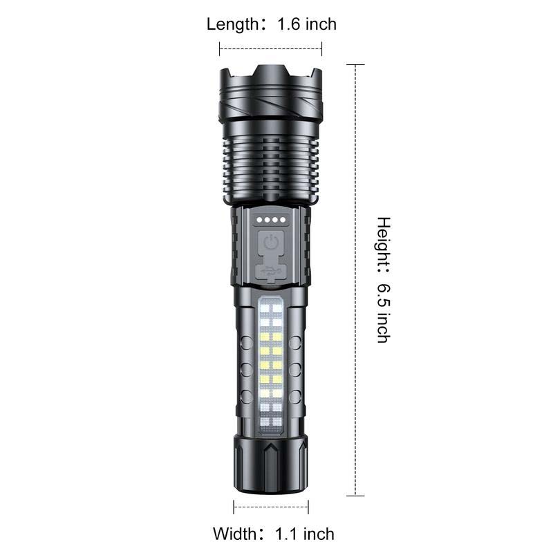 Long-range White Laser Ultra-bright Flashlight