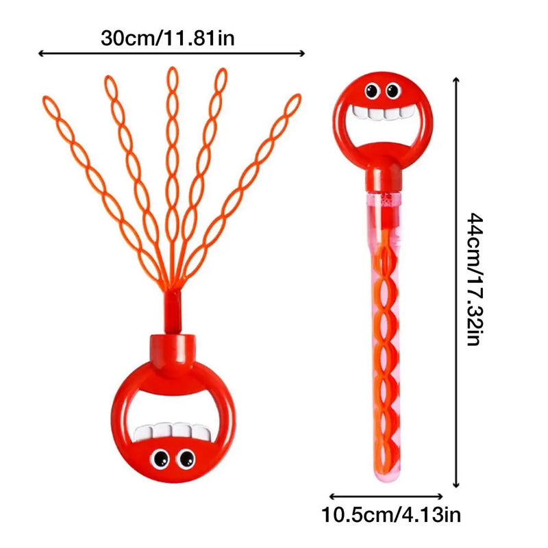 Smiley Bubble Magic Wand