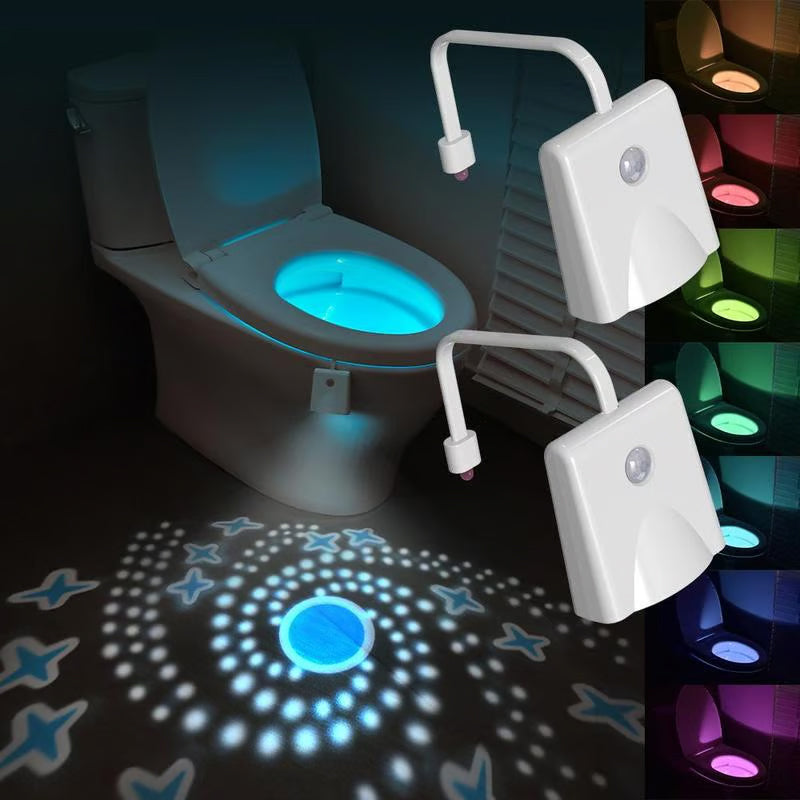 Rechargeable LED Toilet Light