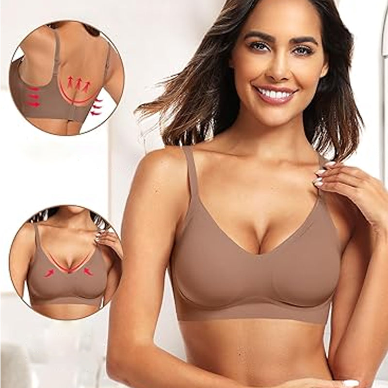 Women's Solid Wireless Bra