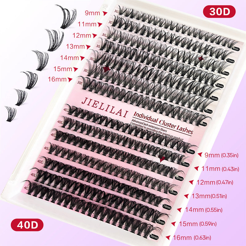 30D/40D Reusable Self Adhesive Eyelashes