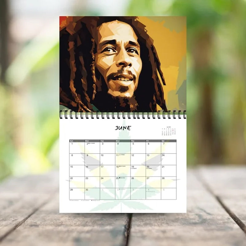 2025 Marley 12-Month Calendar