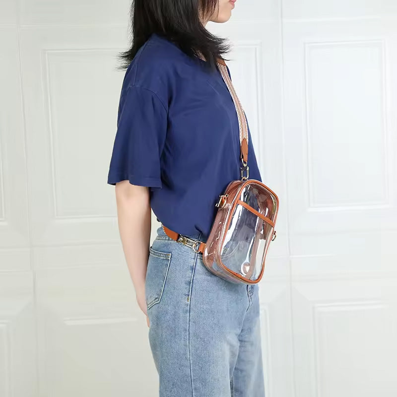 Transparent PVC Shoulder Bag