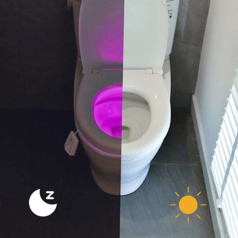 Rechargeable LED Toilet Light