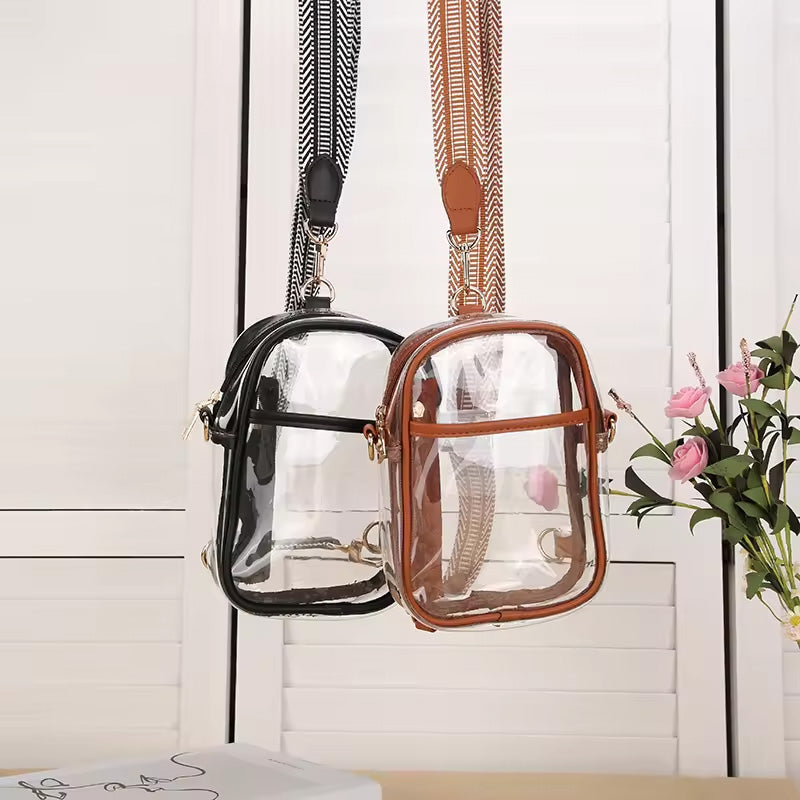 Transparent PVC Shoulder Bag