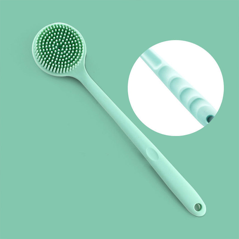 Long Handled Silicone Bath Massage Brush