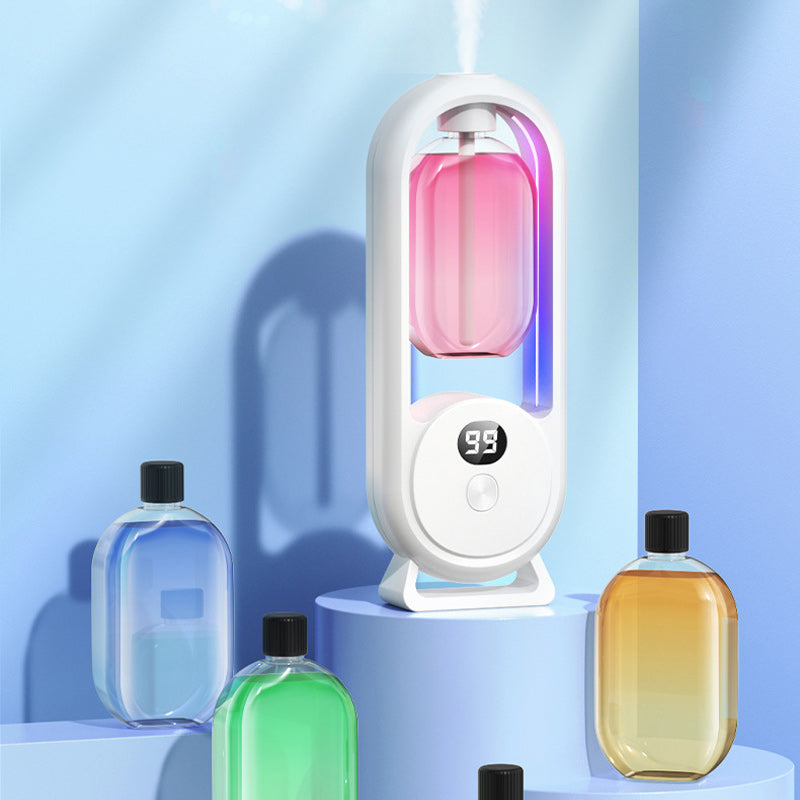 Household automatic fragrance dispenser