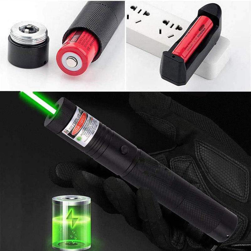 Rechargeable Long Range Flashlight/Laser Pointer