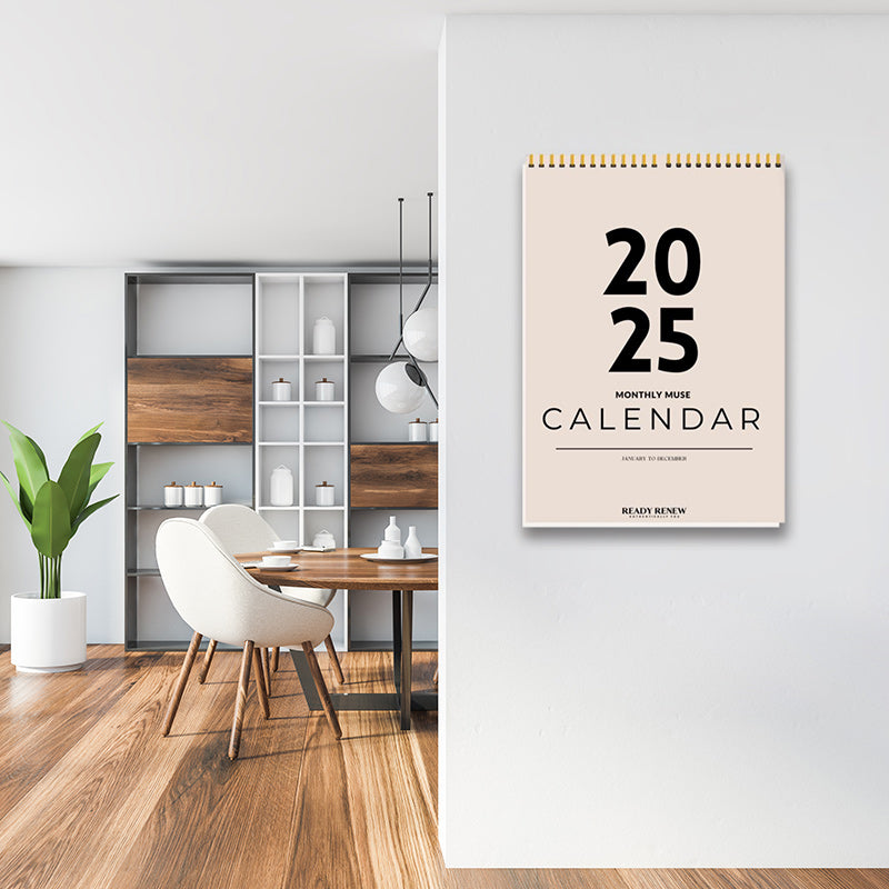 2025 Vision Board Wall Calendar