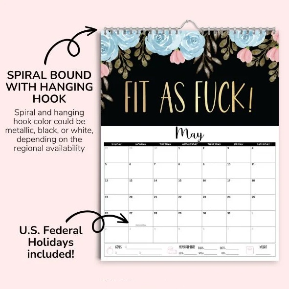 Funny Mental Health Calendar