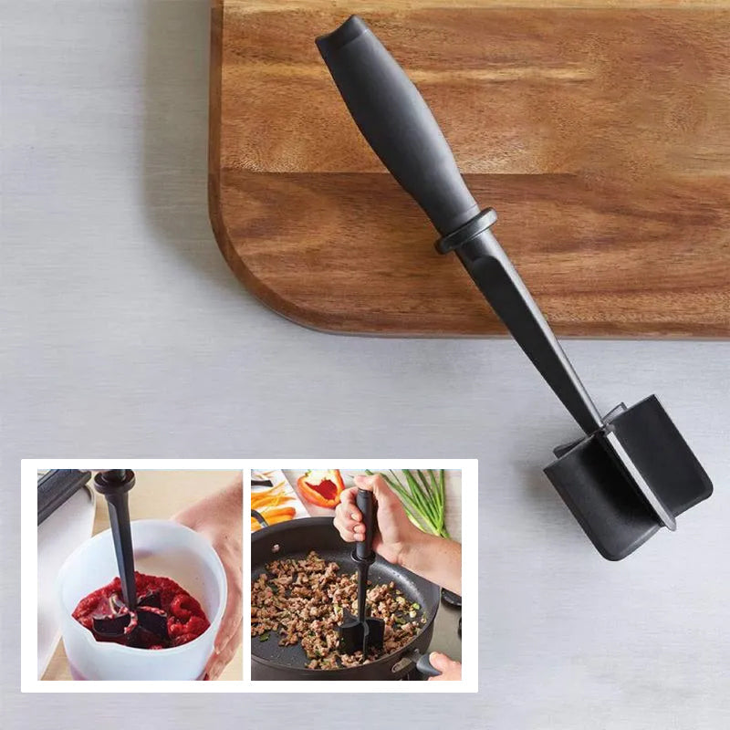 Multifunctional Heat Resistant Meat Masher