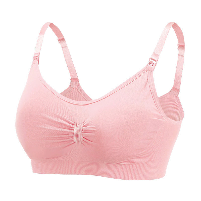 Seamless Front-Opening Padded Bra