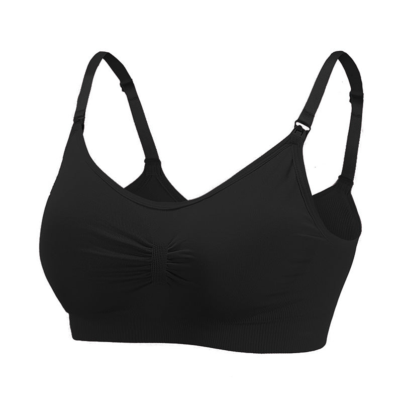 Seamless Front-Opening Padded Bra