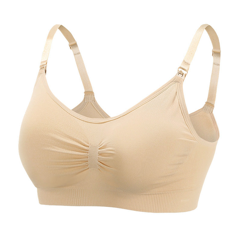 Seamless Front-Opening Padded Bra