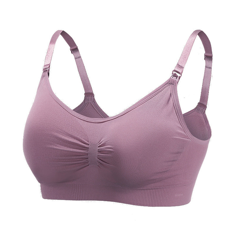 Seamless Front-Opening Padded Bra