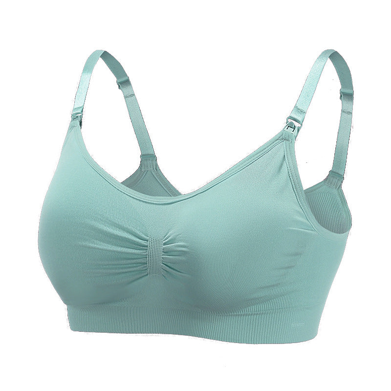 Seamless Front-Opening Padded Bra