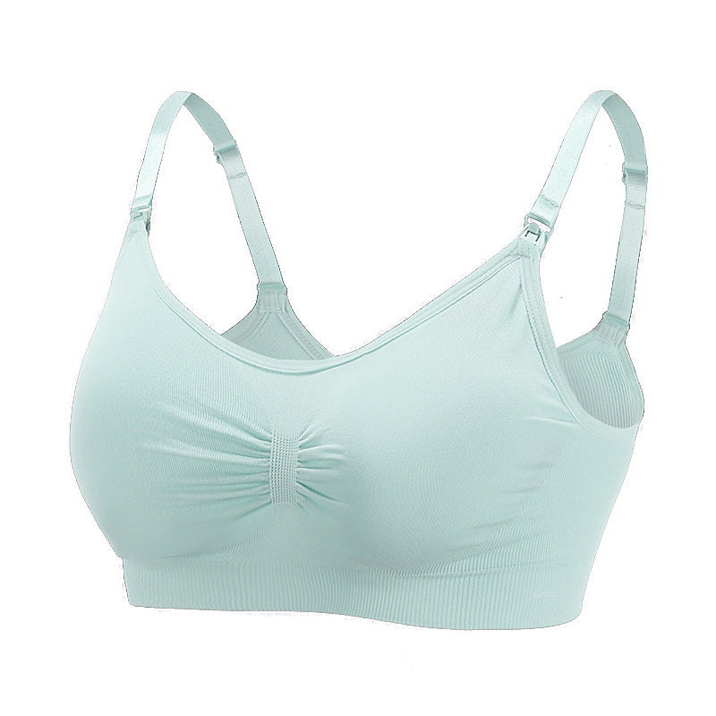 Seamless Front-Opening Padded Bra