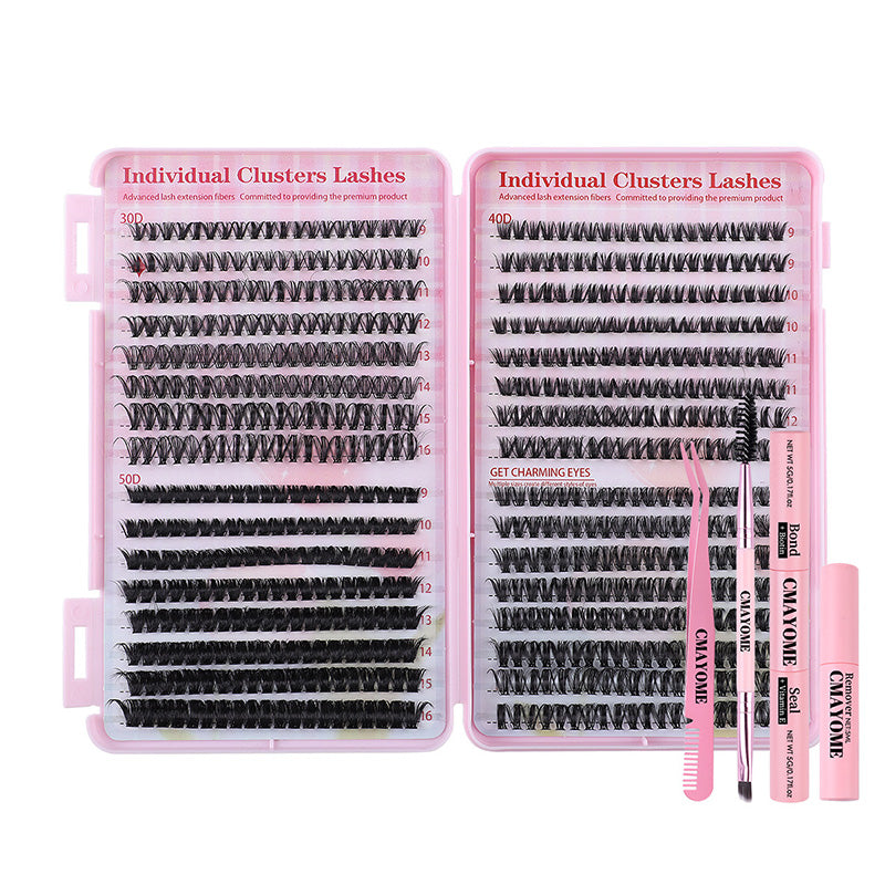 Natural Fluffy False Eyelash Extensions Set