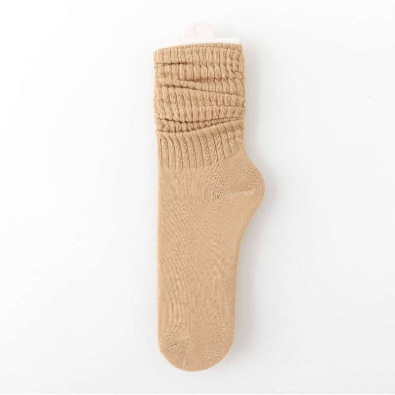 Women's Solid Crew Socks (6 pairs)