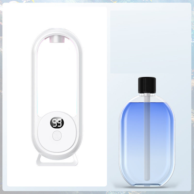 Household automatic fragrance dispenser