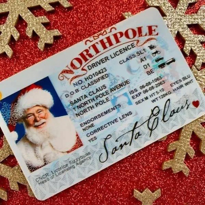 Santa's Lost Driver's License