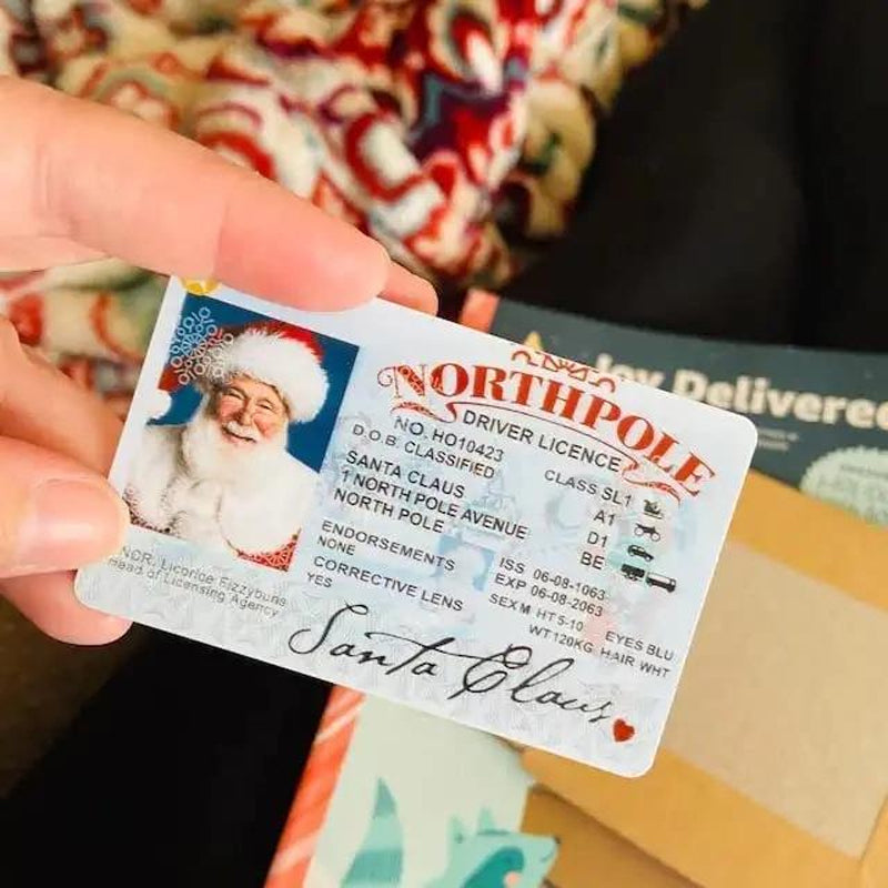 Santa's Lost Driver's License