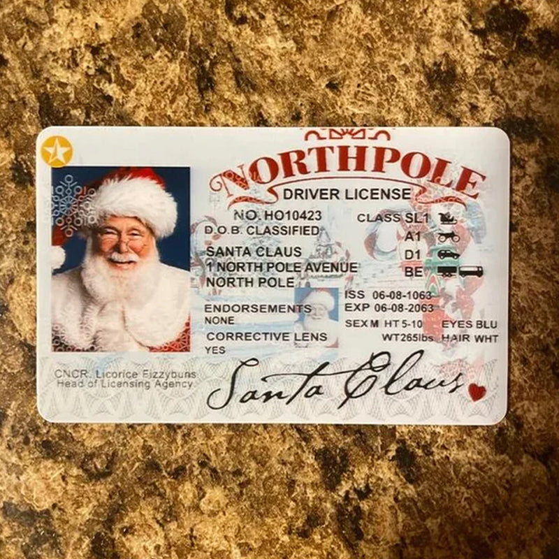 Santa's Lost Driver's License