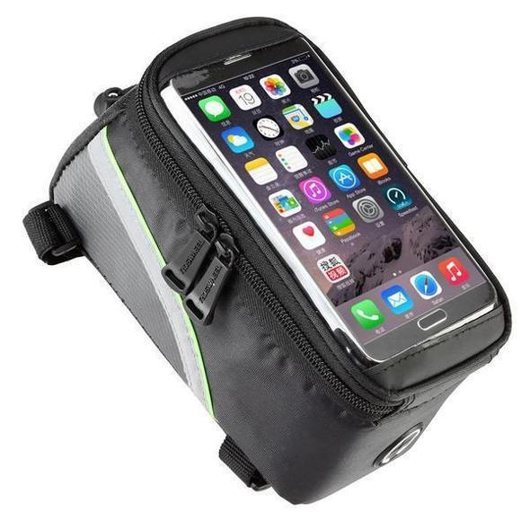 Touch screen bike bag