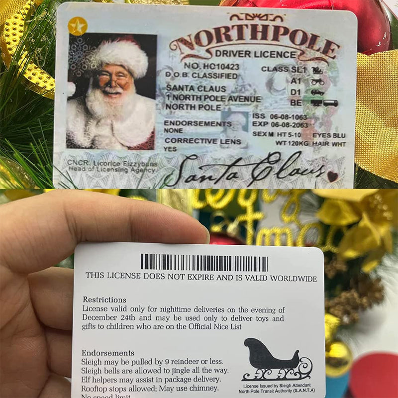 Santa's Lost Driver's License