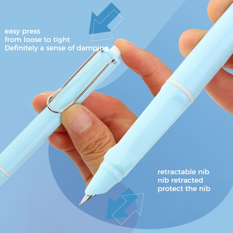 New Retractable Fountain Pen