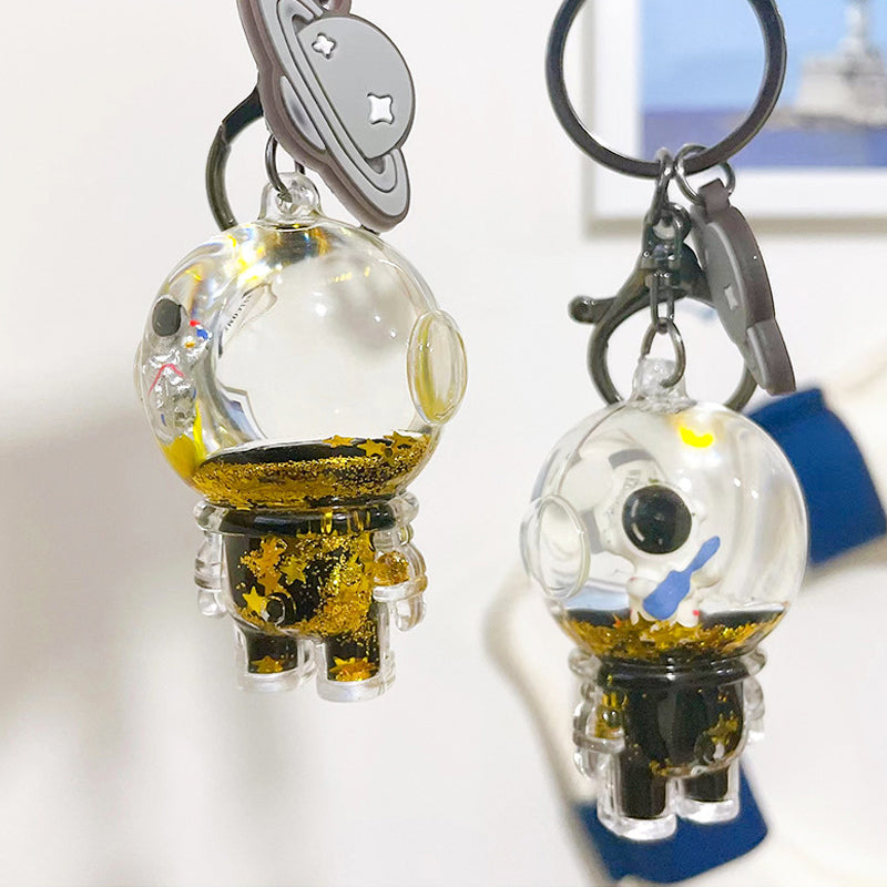 Floating Astronaut Keychain