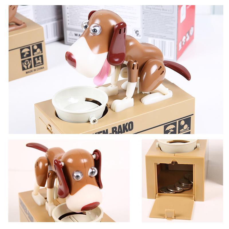 Little Dog And Cat Coin Bank