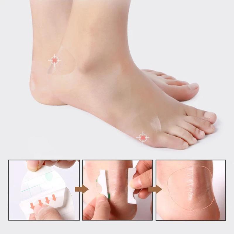 Self-adhesive Invisible Heel Anti-wear Sticker (24pcs)