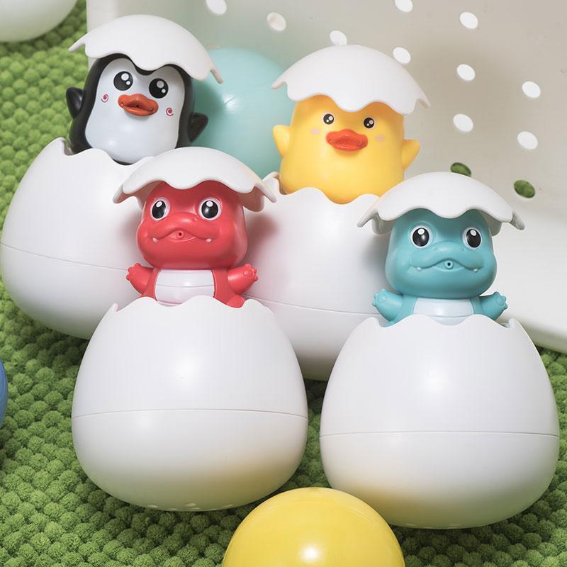 Baby bathing swimming sprinkler toy Easter Egg